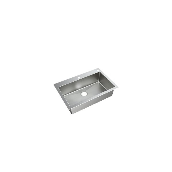 Moen Islet 33in x 22in Stainless Steel 18 Gauge Single Bowl Dual Mount Sink 21596 - main